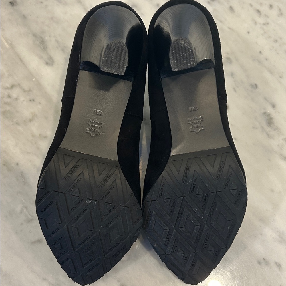 Via Spiga Black Heeled Shoes - Picture 7 of 9